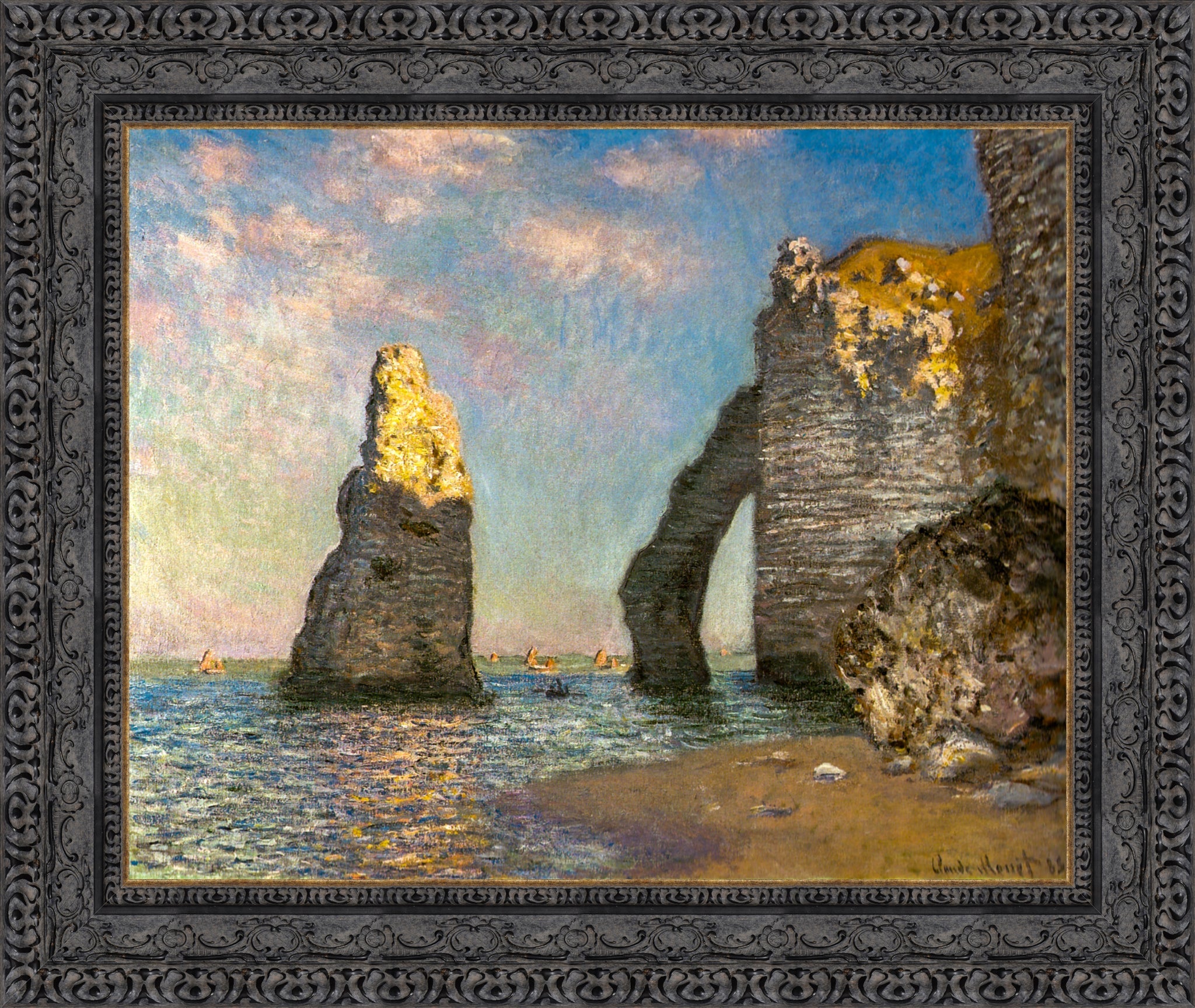 The Cliffs At Etretat