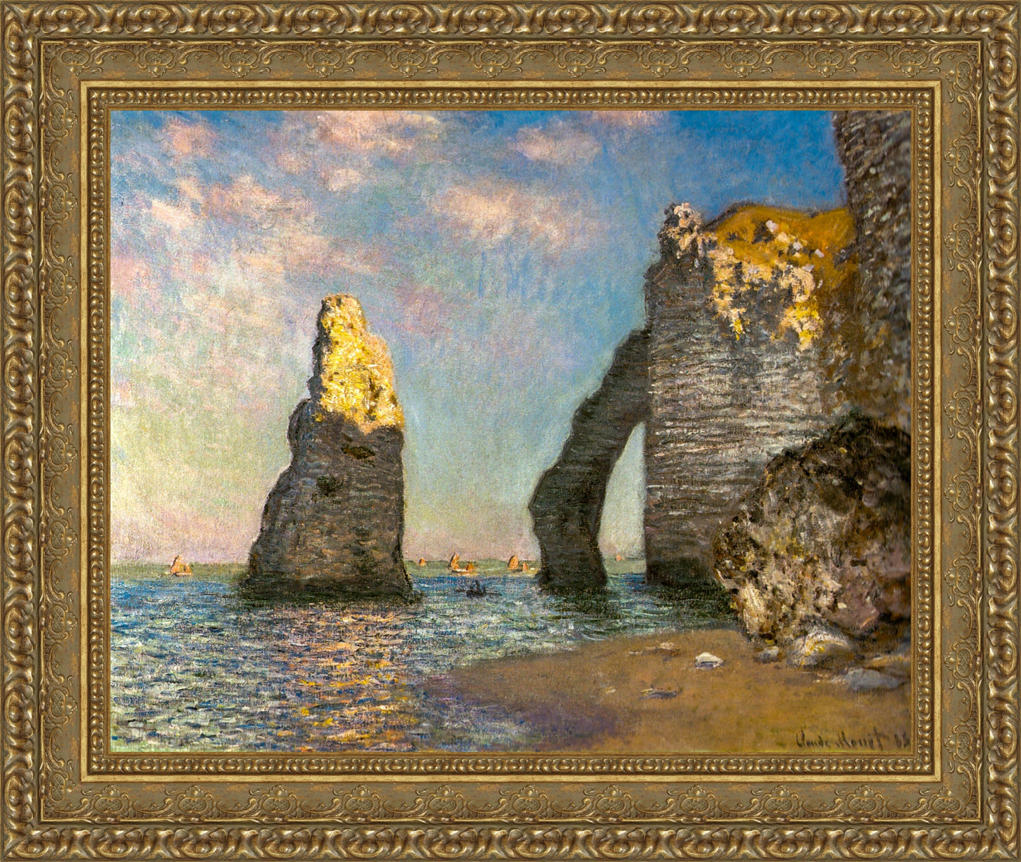The Cliffs At Etretat