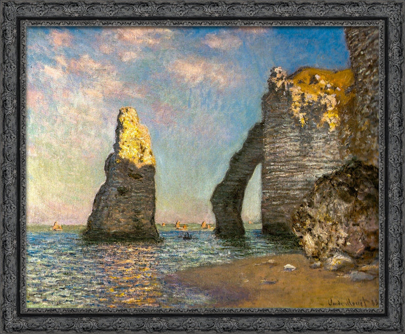 The Cliffs at Étretat – Claude Monet, 1885