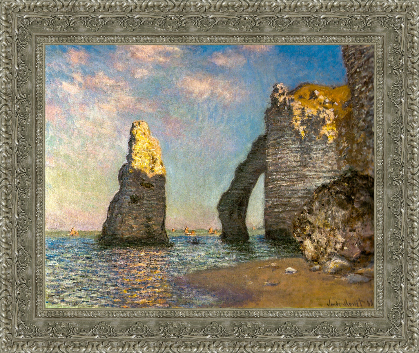 The Cliffs At Etretat