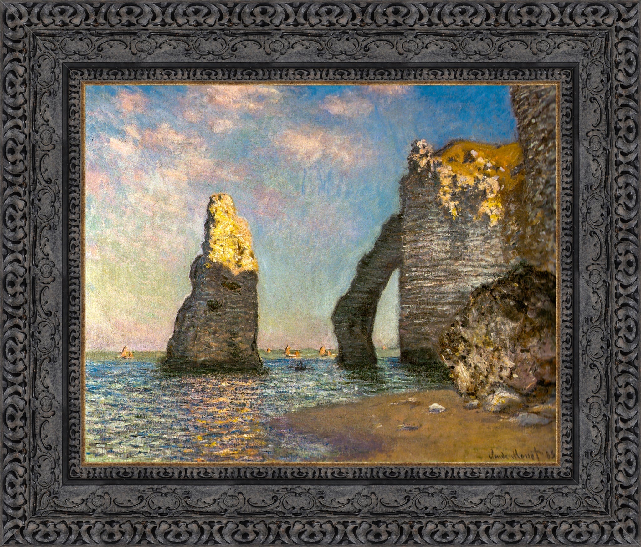 The Cliffs At Etretat