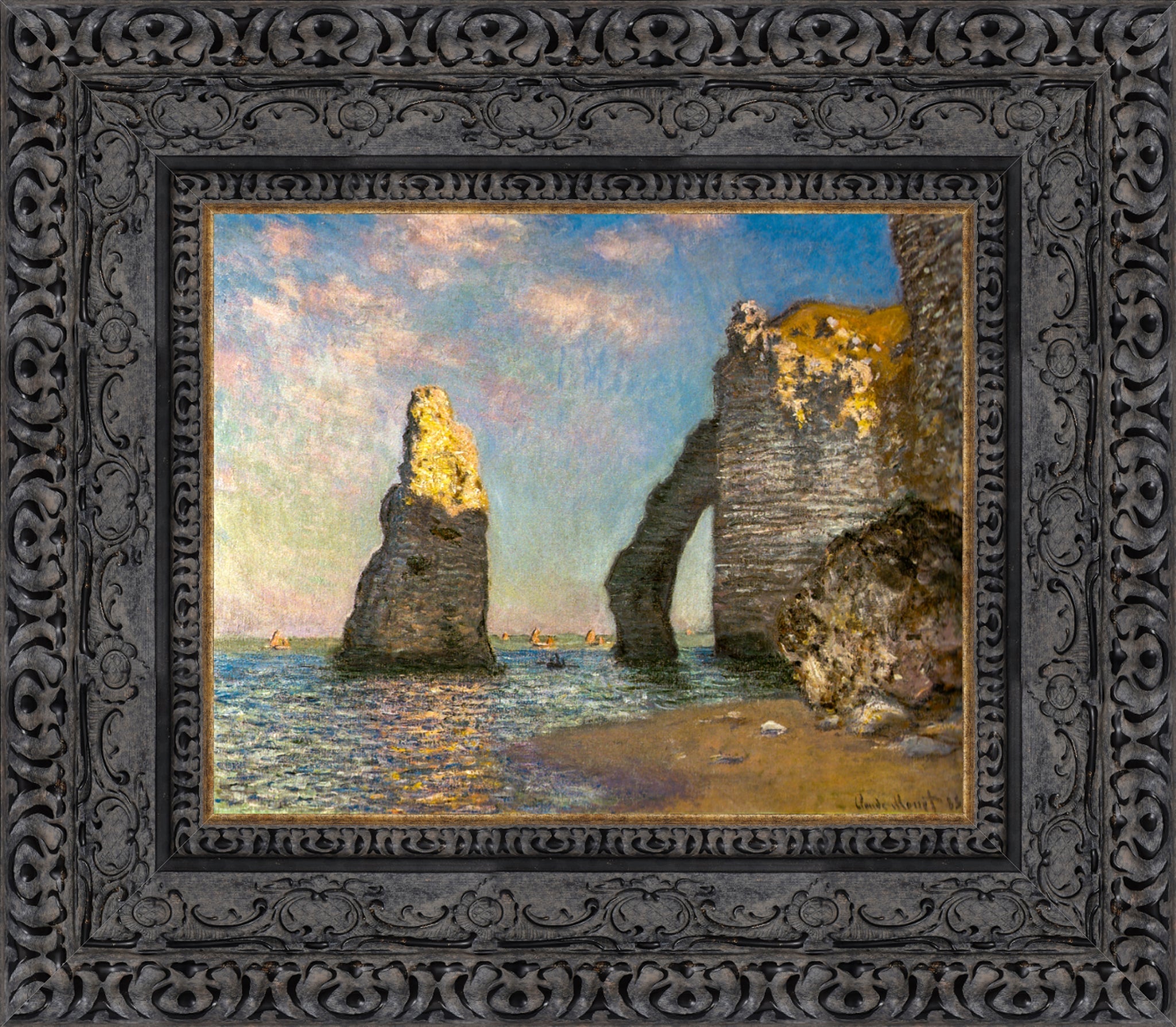 The Cliffs At Etretat