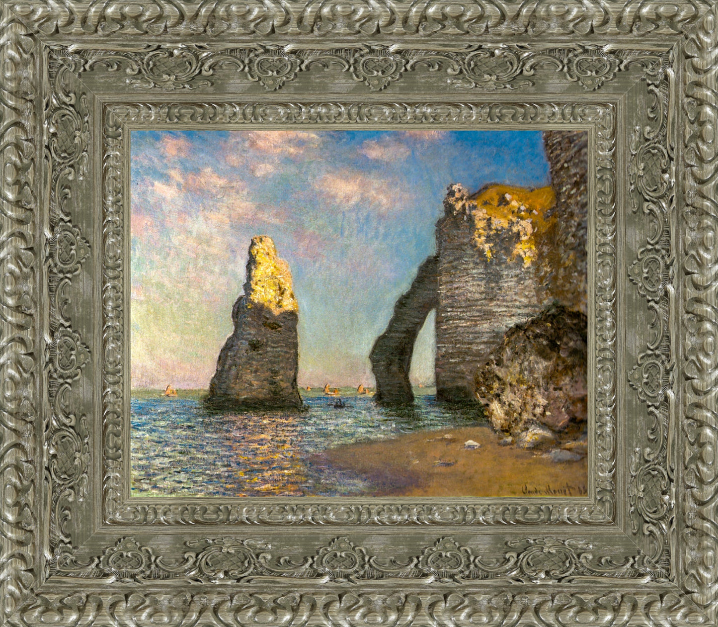 The Cliffs At Etretat