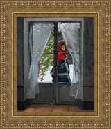The Red Kerchief – Claude Monet, 1873
