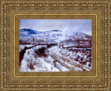 Train in the Snow at Argenteuil – Claude Monet, 1875