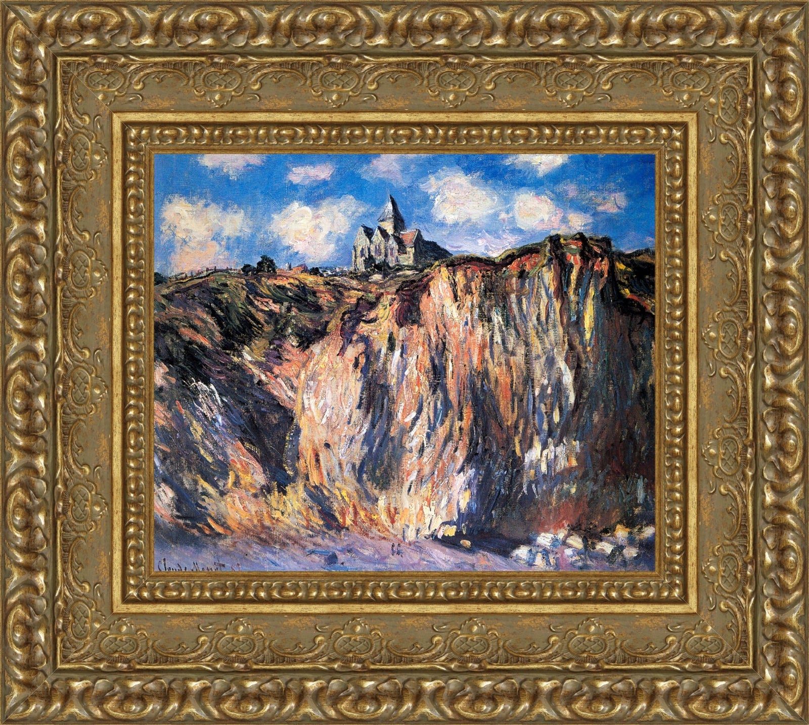 The Church at Varengeville – Claude Monet, 1882