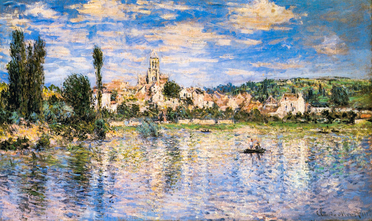 Vétheuil – Claude Monet, 1879, framed
