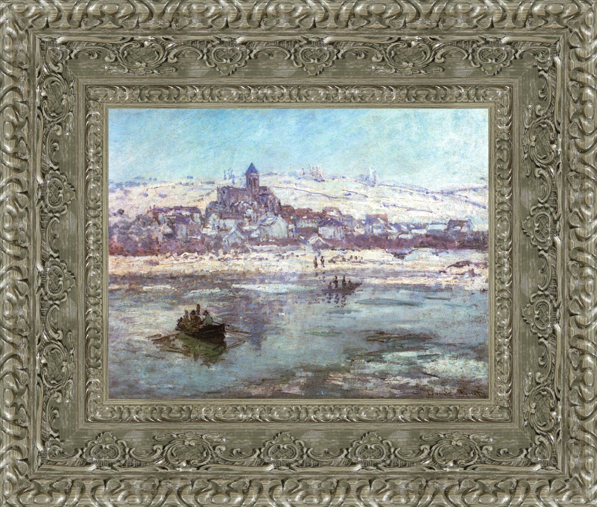 Vetheuil In Winter