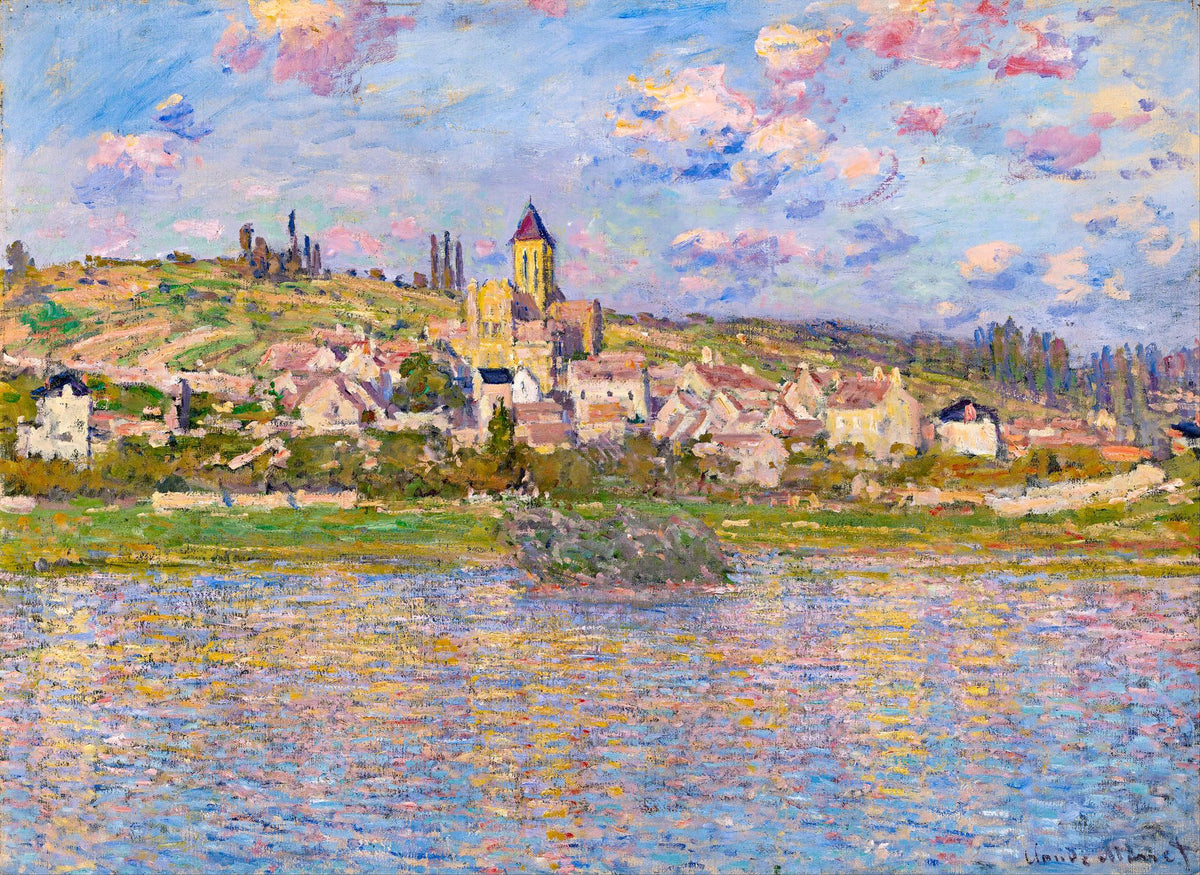 Vétheuil Village – Claude Monet, 1879, framed