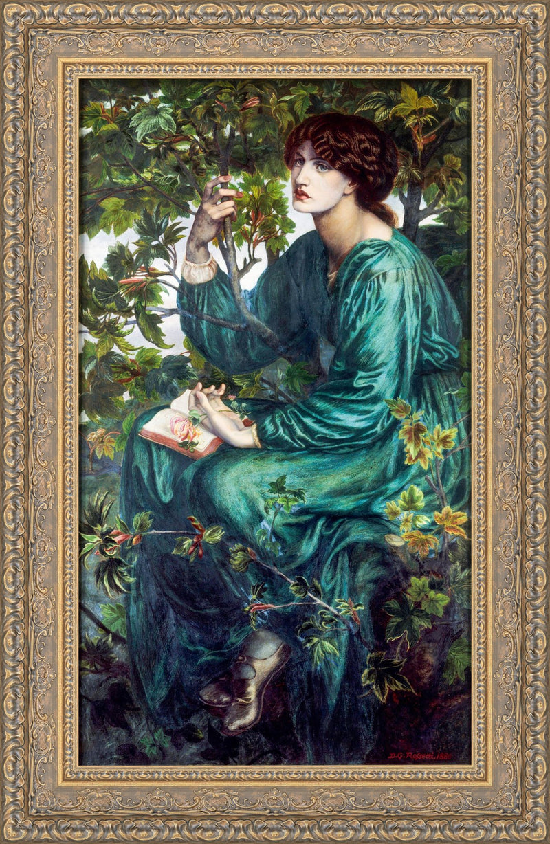 The Day Dream – Dante Gabriel Rossetti, 1880
