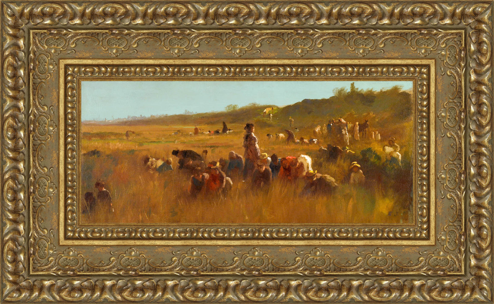 Cranberry Pickers, Nantucket – Eastman Johnson, 1879