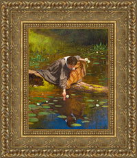Gold frame