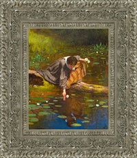 Silver frame