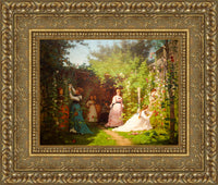 Gold frame