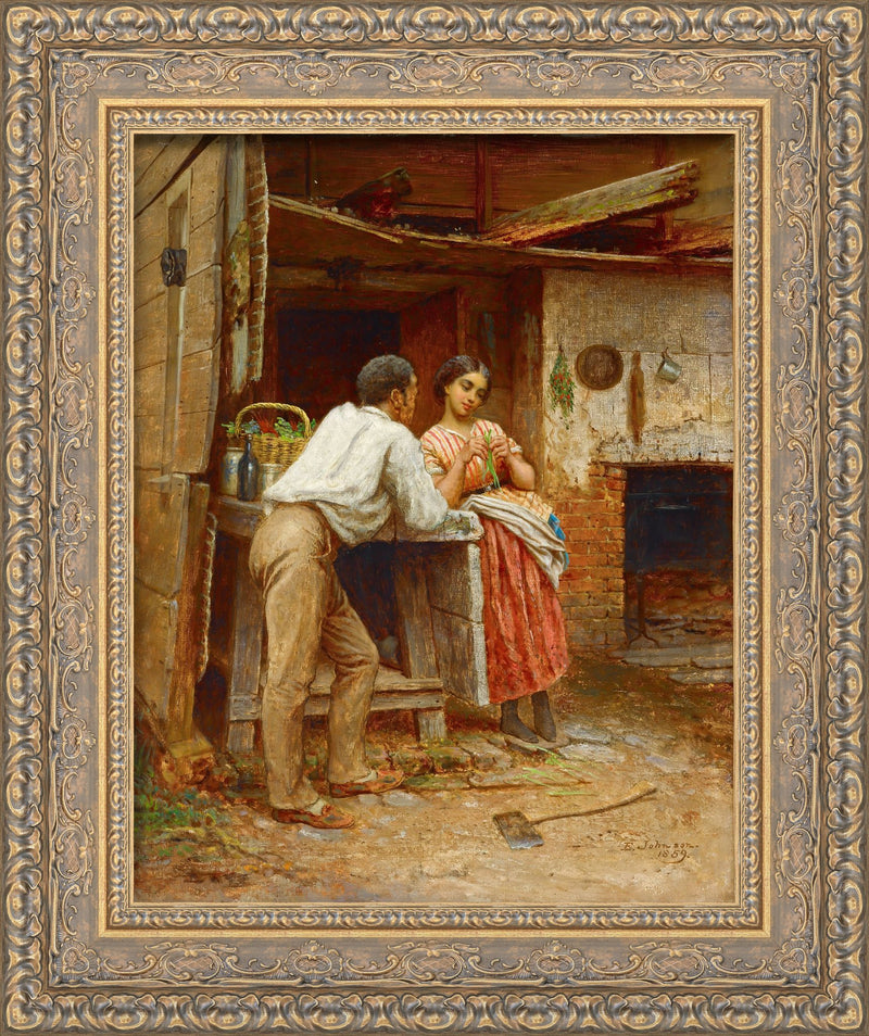 Southern Courtship – Eastman Johnson, 1859
