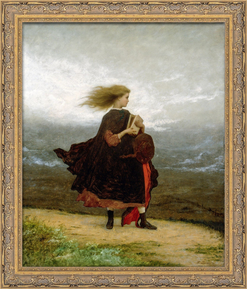The Girl I Left Behind Me - Eastman Johnson, c. 1872