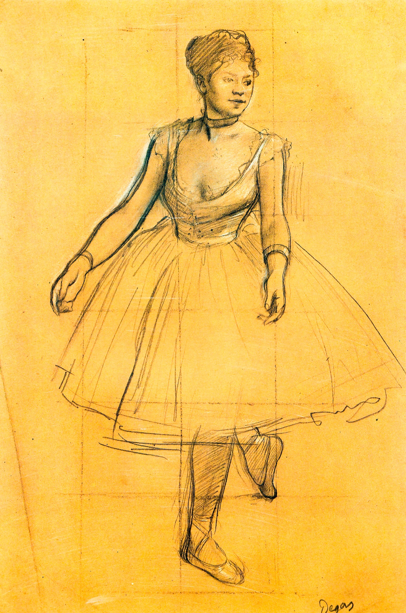 Ballet Dancer in Position