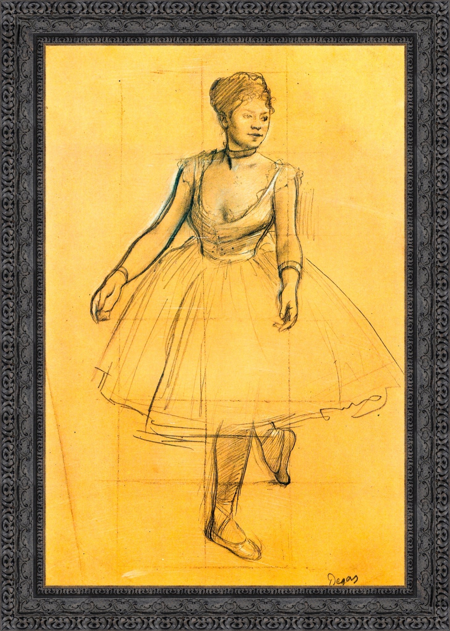 Ballet Dancer in Position
