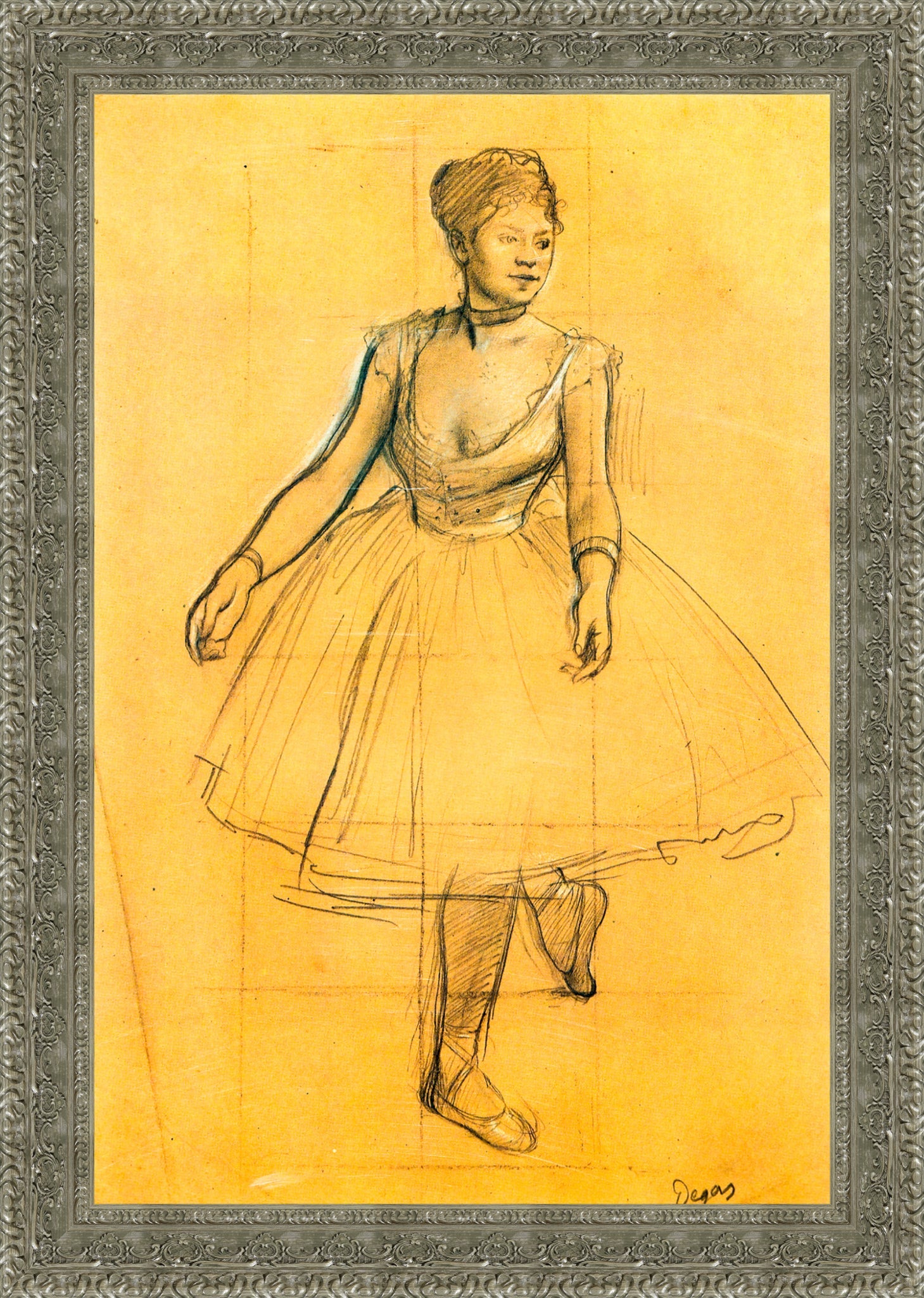 Ballet Dancer in Position