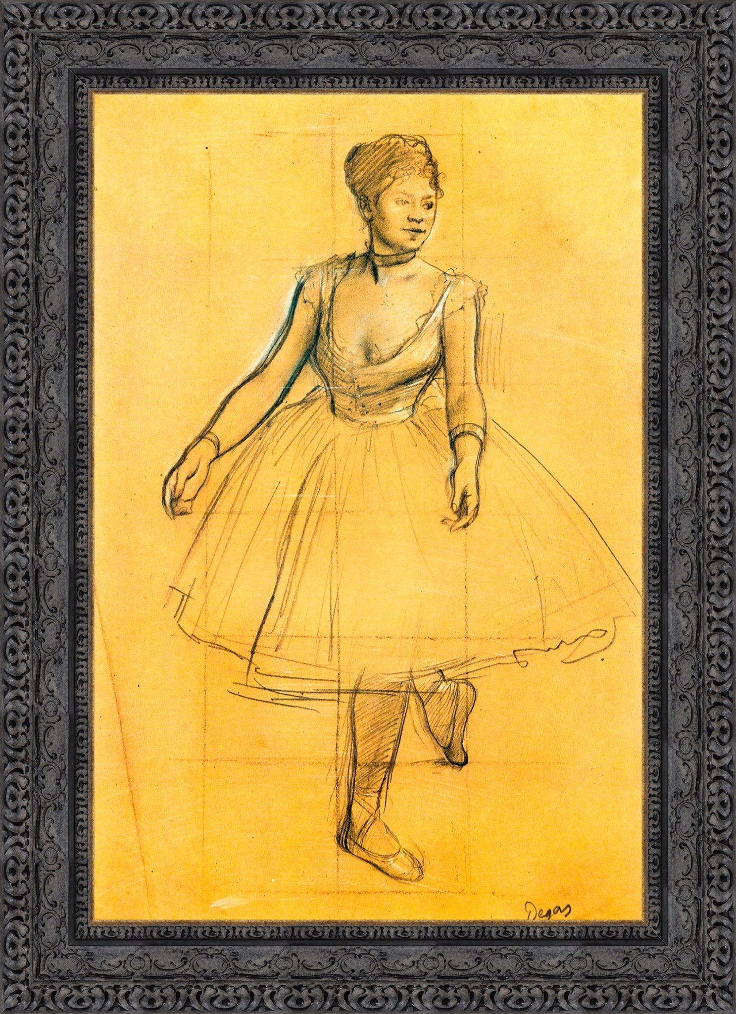 Ballet Dancer in Position