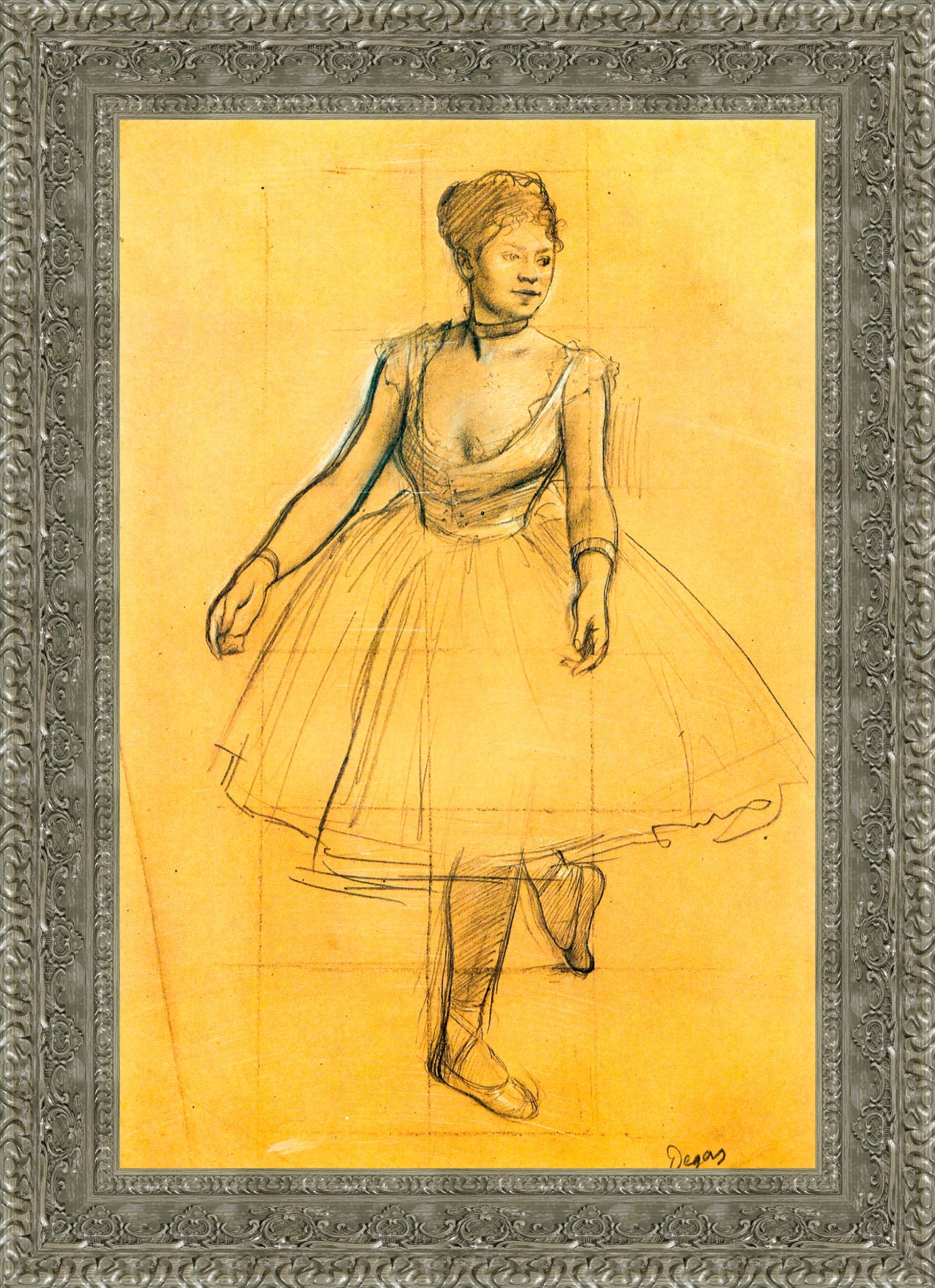 Ballet Dancer in Position