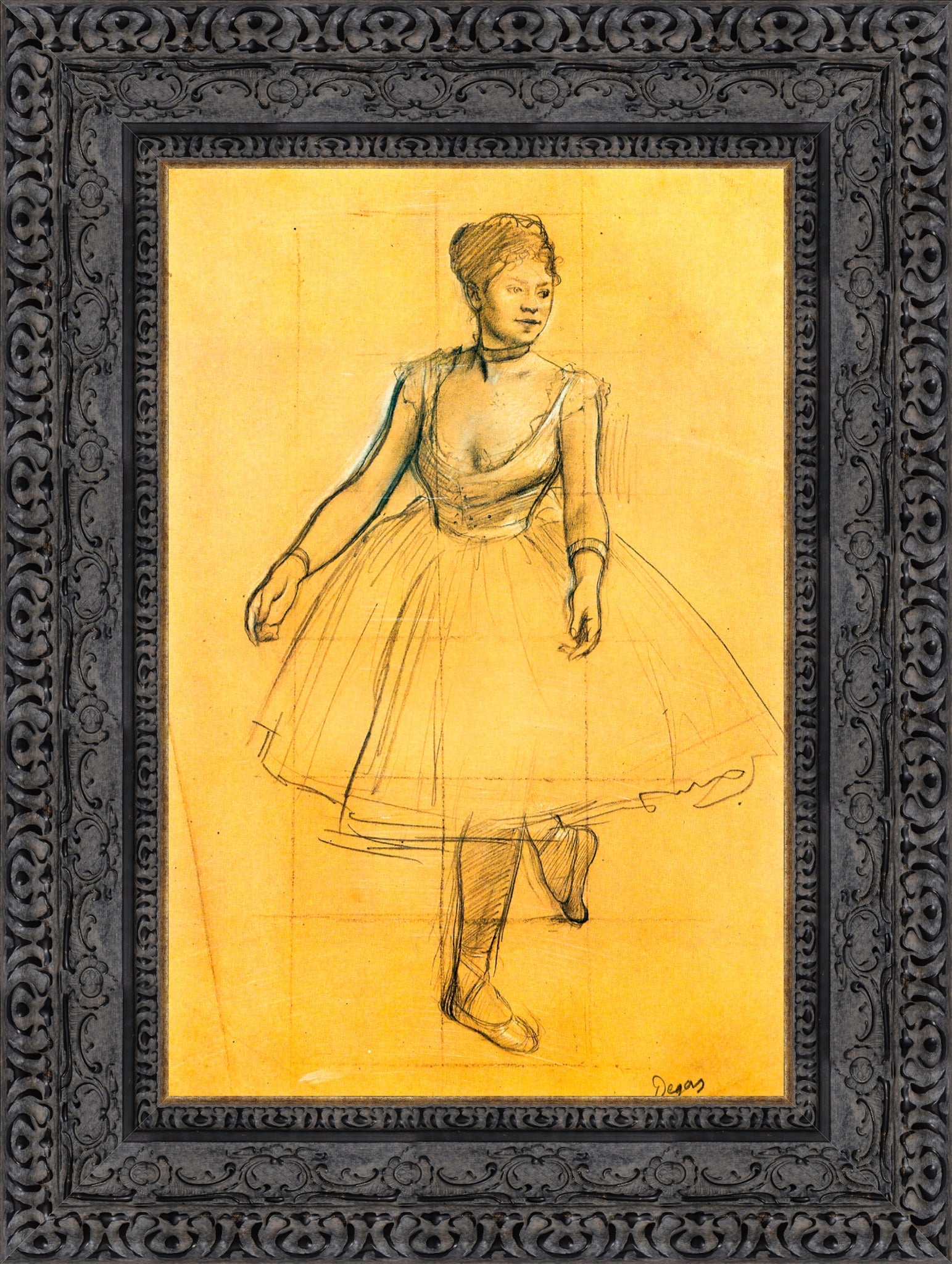 Ballet Dancer in Position