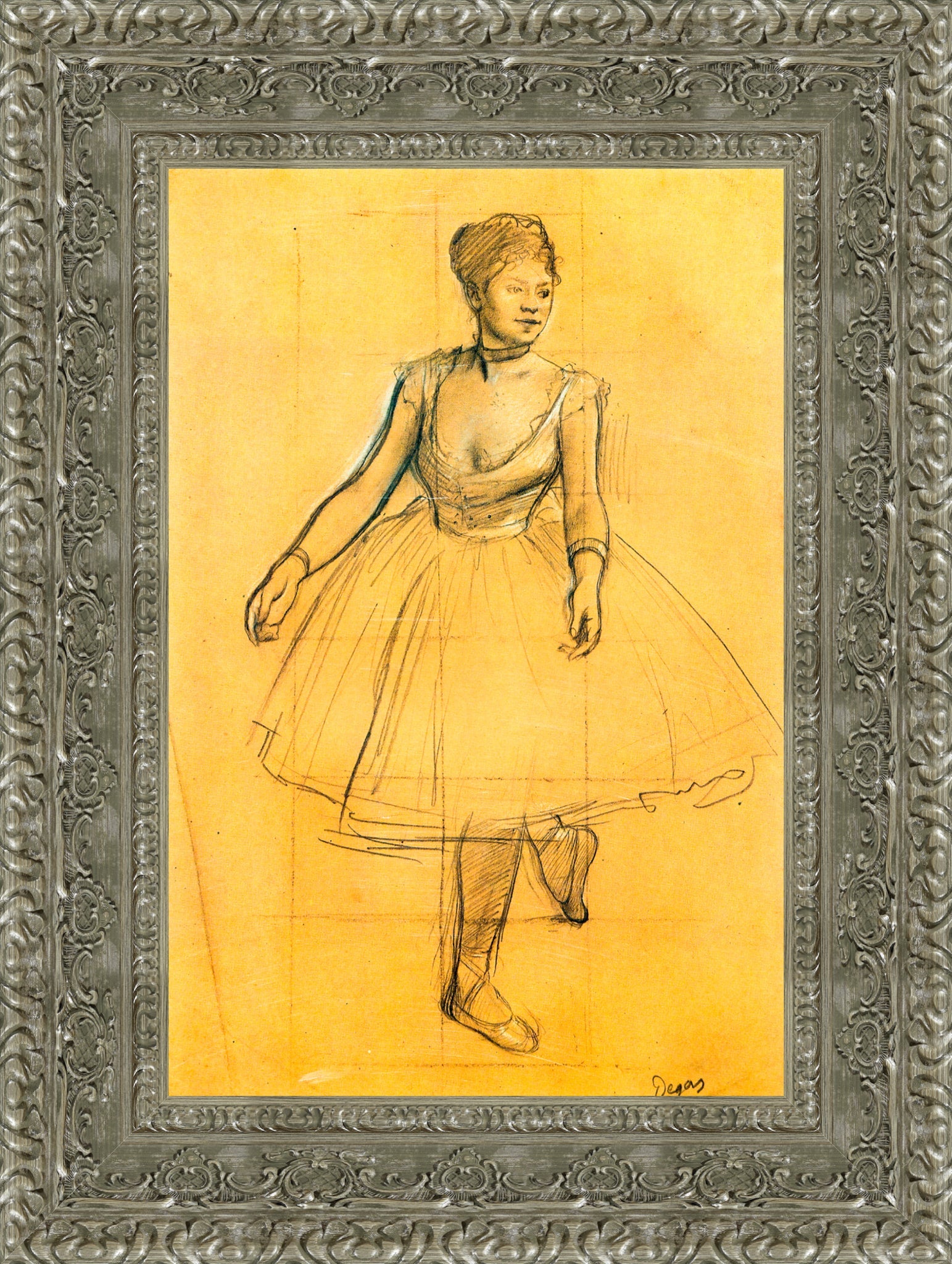 Ballet Dancer in Position