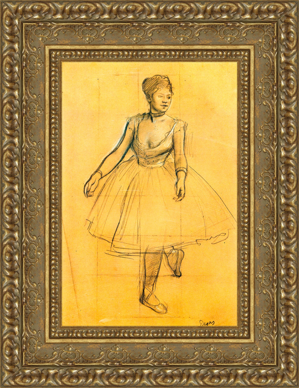 Ballet Dancer in Position