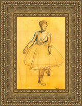 Ballet Dancer in Position (Danseuse en position) – Edgar Degas, 1877