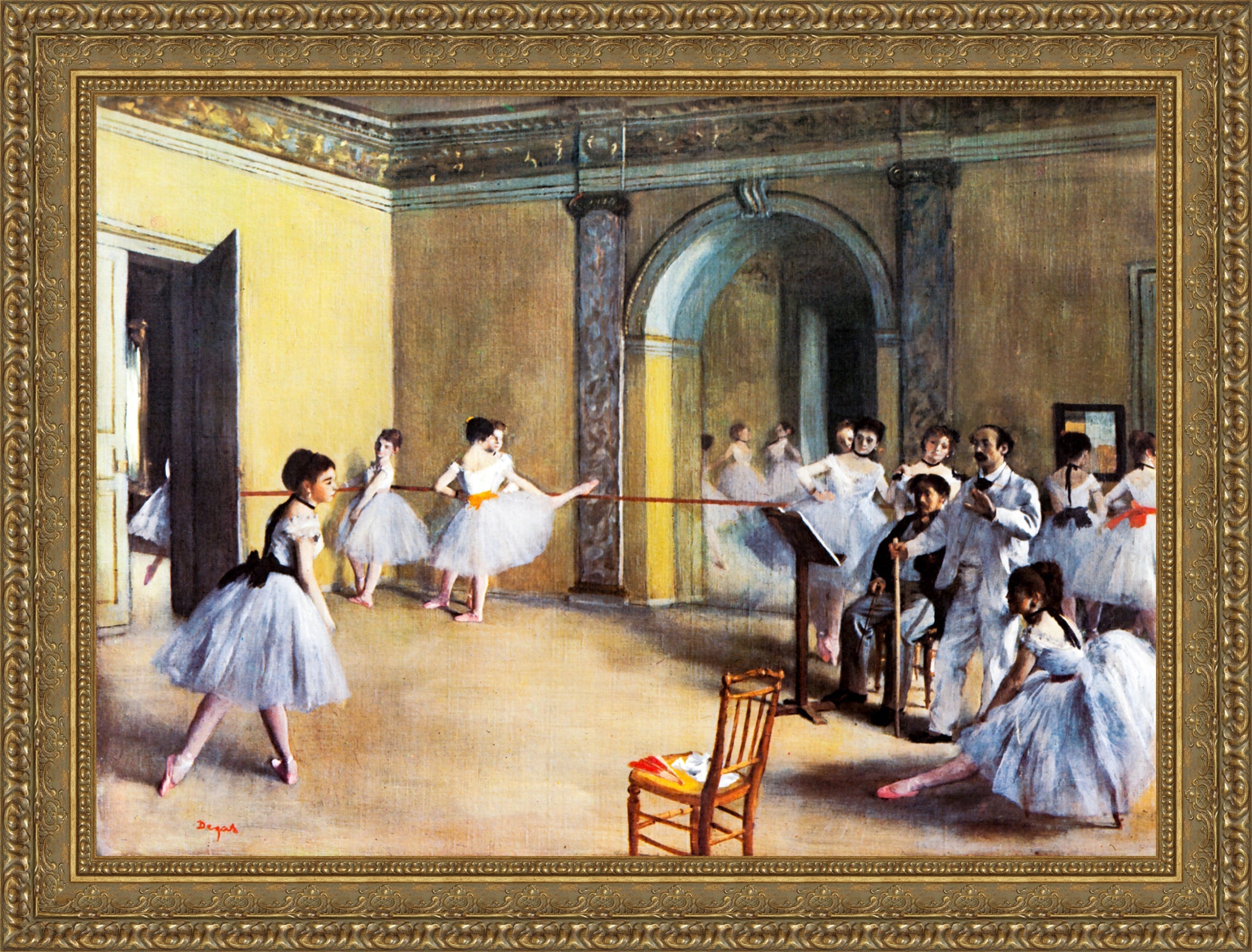 The Dance Foyer at the Opera