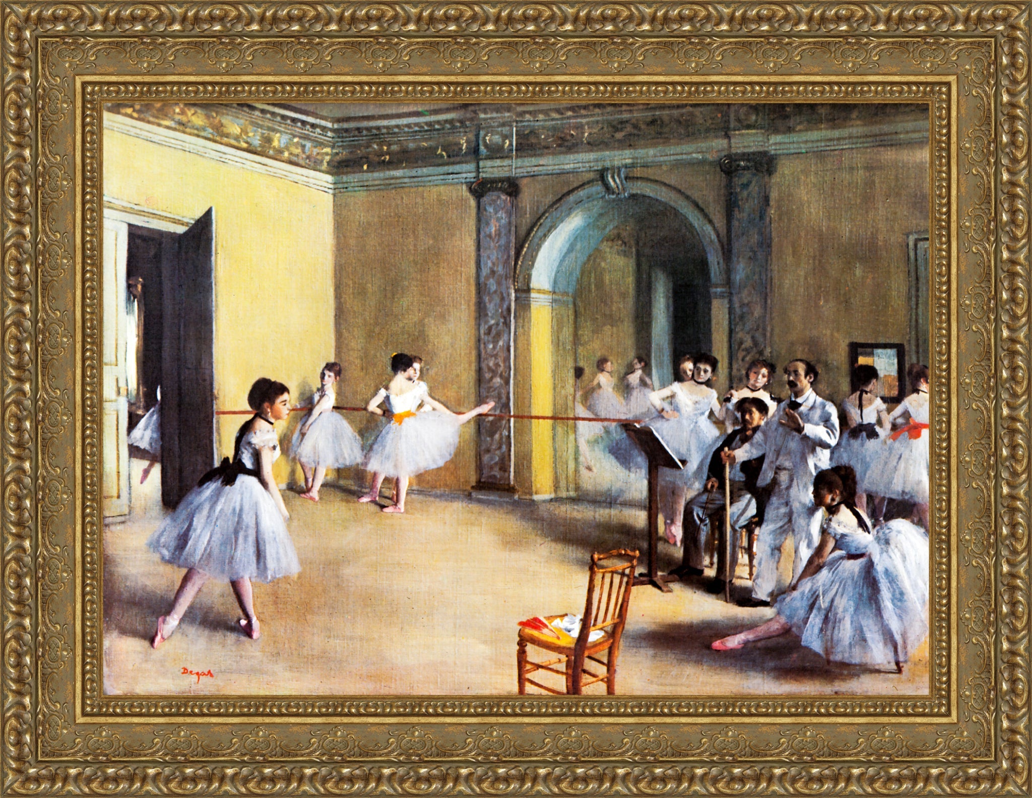 The Dance Foyer at the Opera