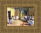 The Dance Foyer at the Opera (Le Foyer de la Danse à l'Opéra) – Edgar Degas, 1872