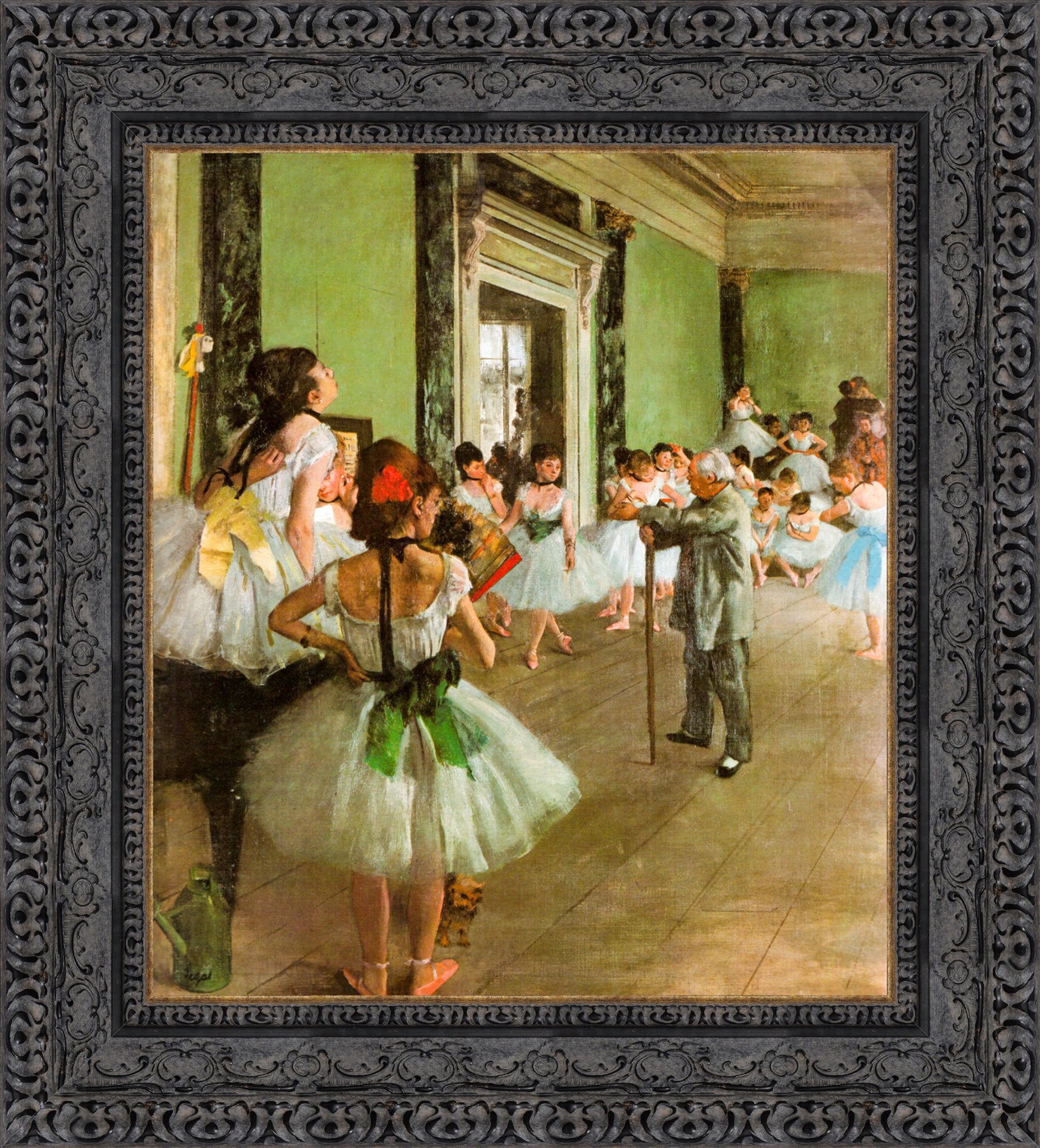 The Dancing Class (La Classe de danse) – Edgar Degas, 1874 - Canvas Classics