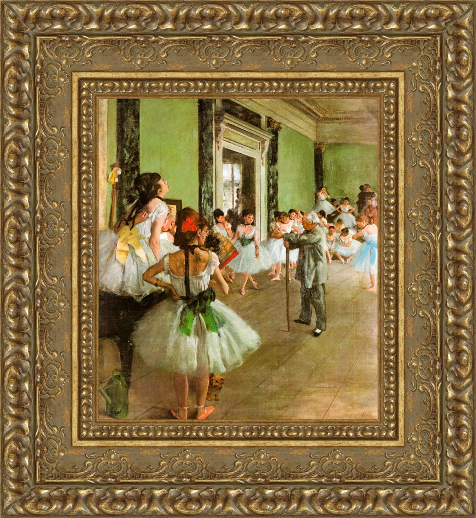 The Dancing Class (La Classe de danse) – Edgar Degas, 1874