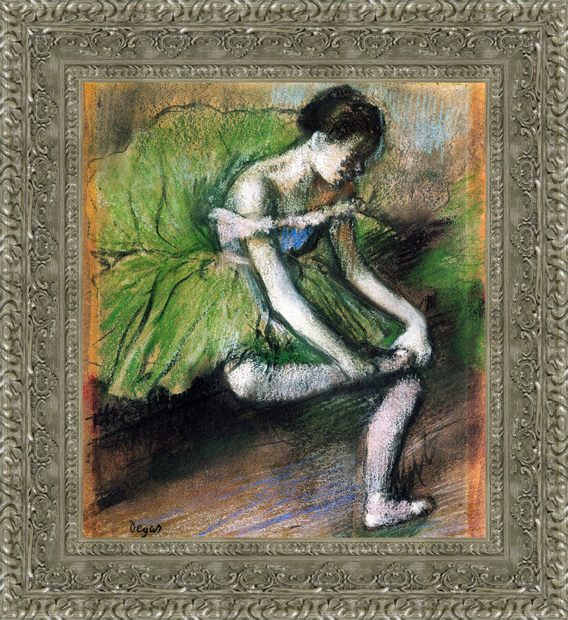 The Green Dress (Danseuse en robe verte) – Edgar Degas, 1888