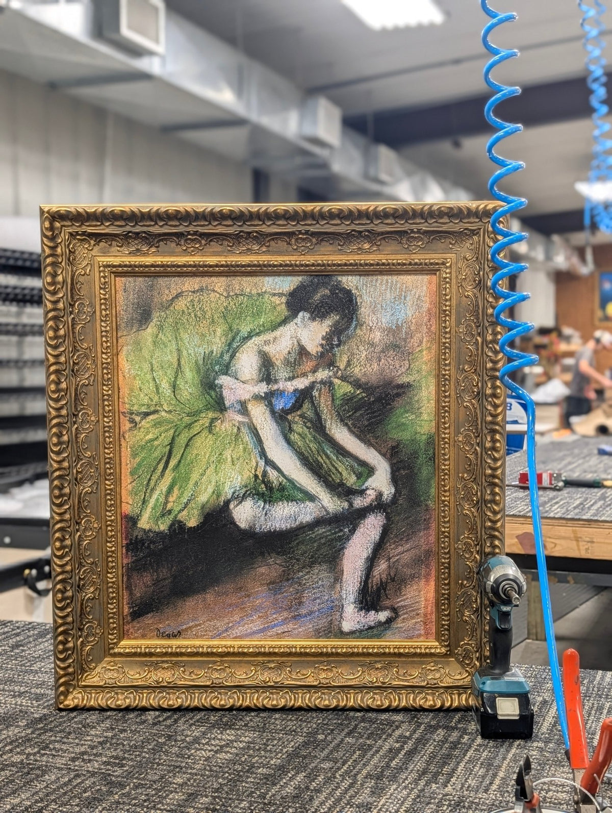 The Green Dress (Danseuse en robe verte) – Edgar Degas, 1888 - Canvas Classics