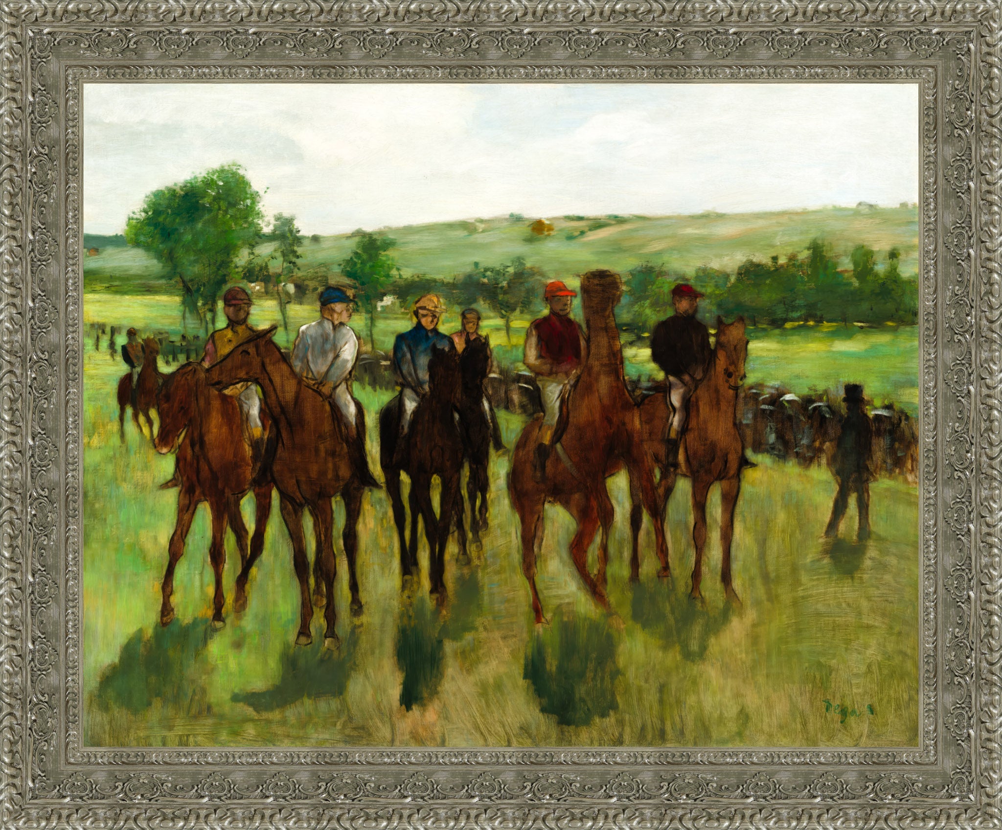 The Riders – Edgar Degas, c. 1885 - Canvas Classics