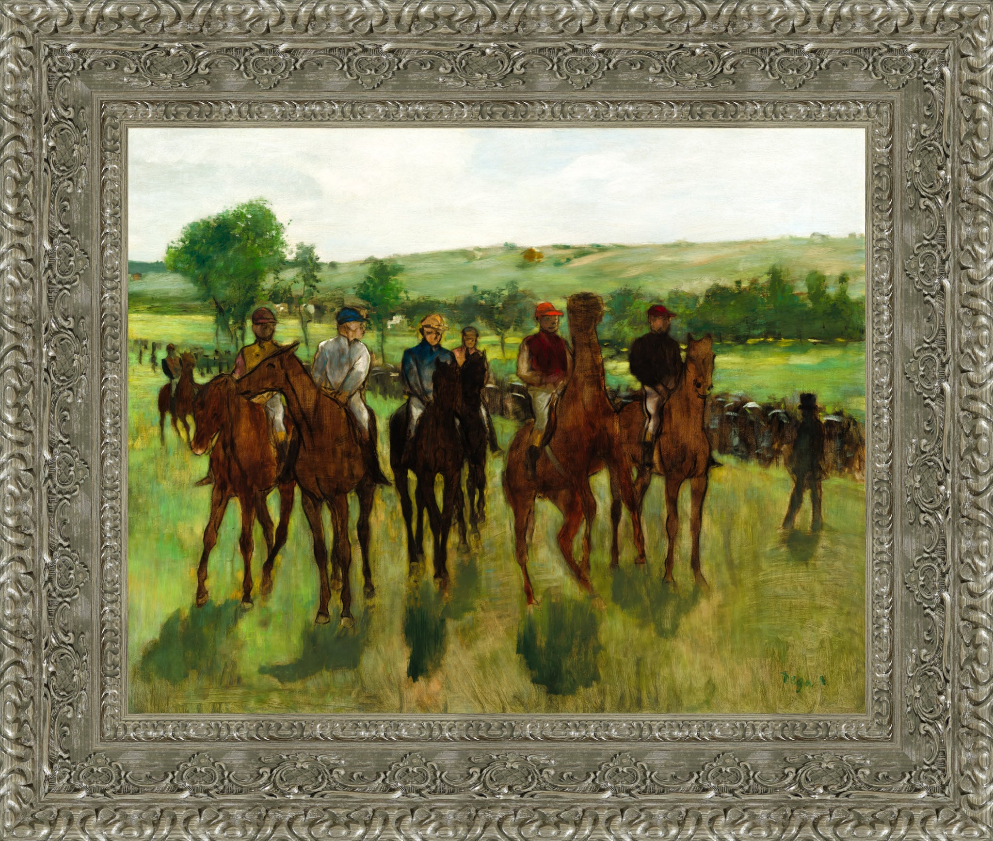 The Riders – Edgar Degas, c. 1885 - Canvas Classics