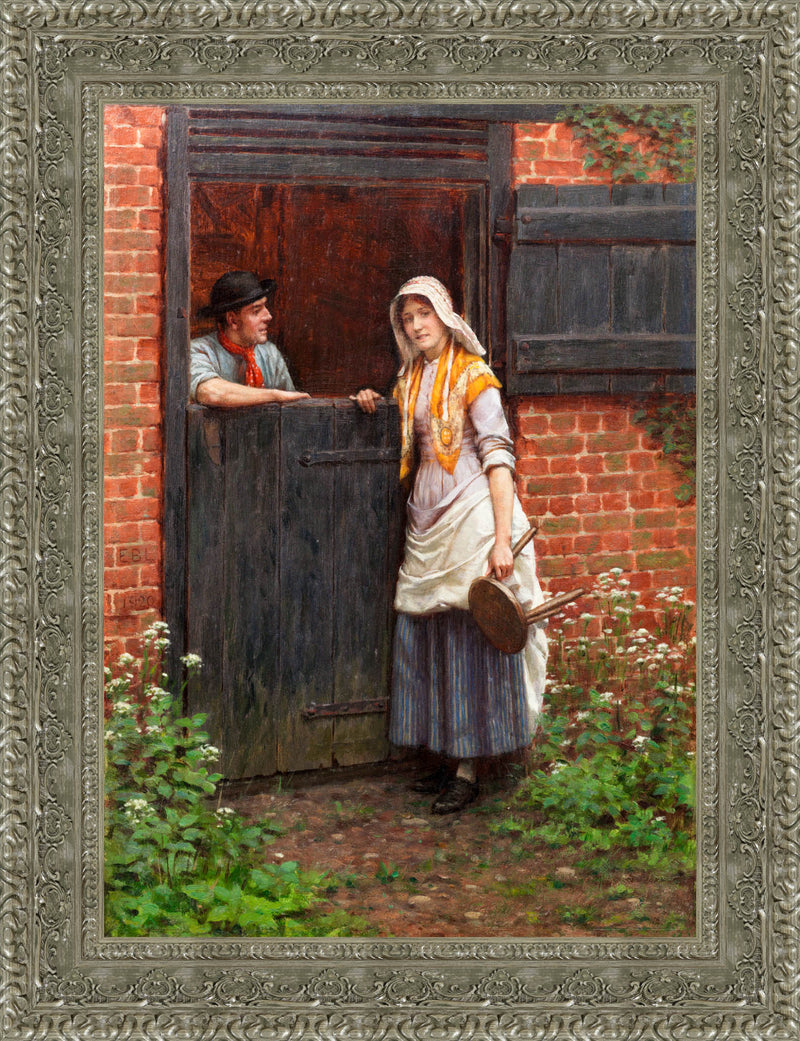 An Oft Told Tale – Edmund Blair Leighton, 1902