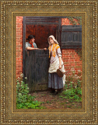 Gold frame