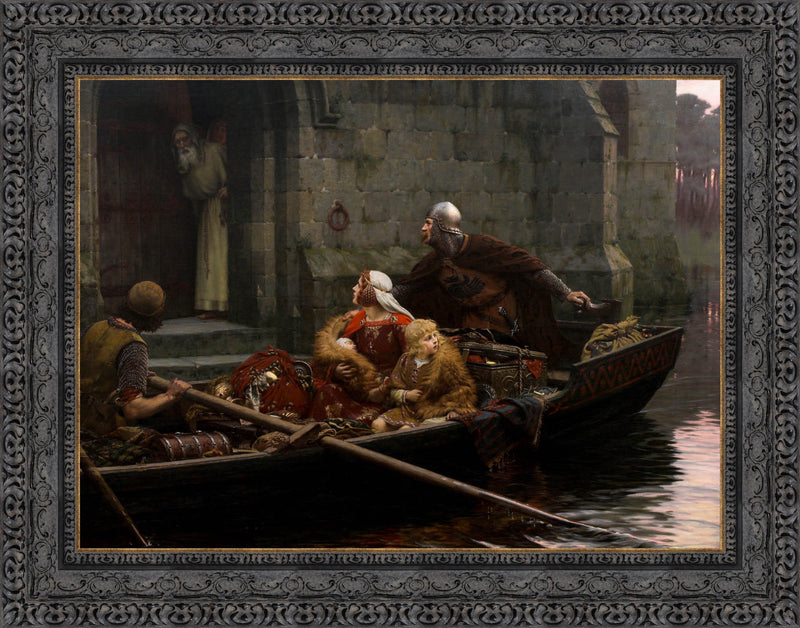 In Time of Peril – Edmund Blair Leighton, 1897