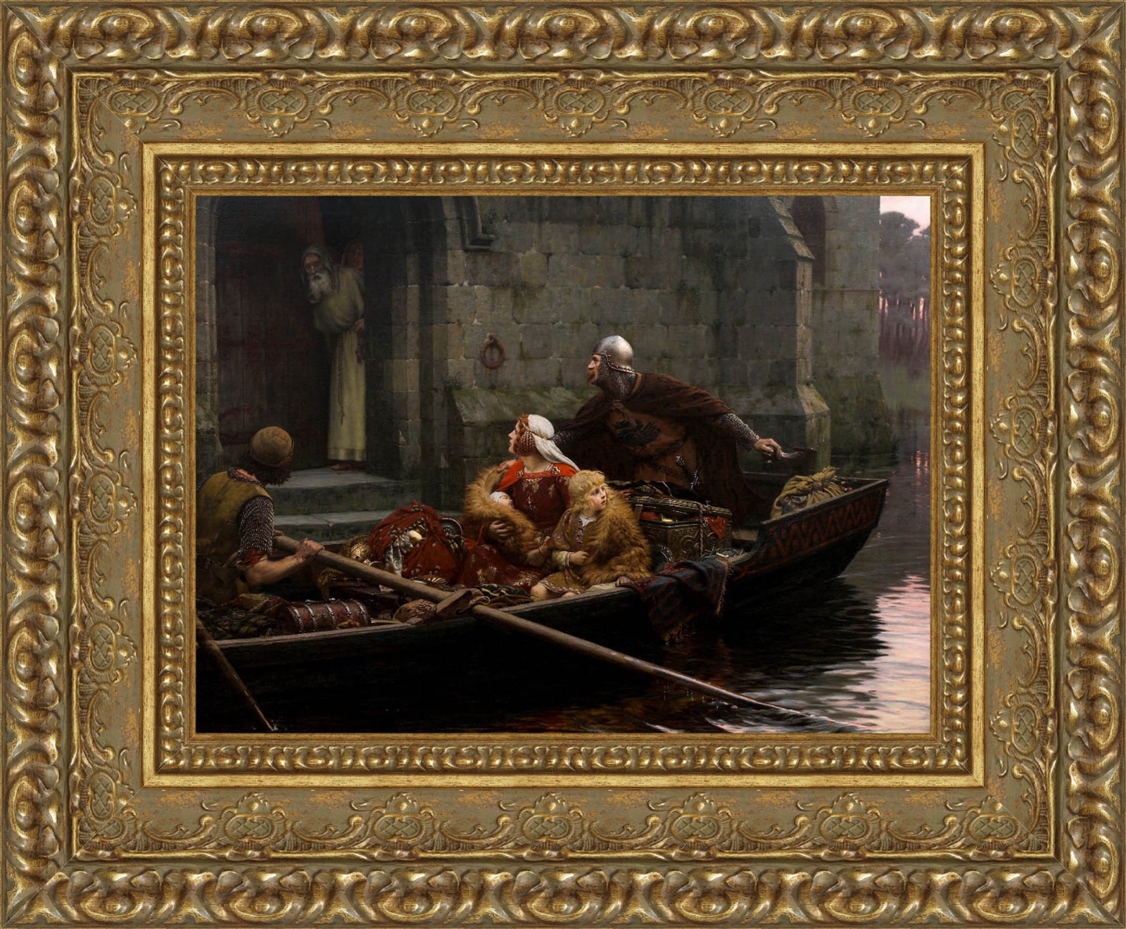 In Time of Peril – Edmund Blair Leighton, 1897