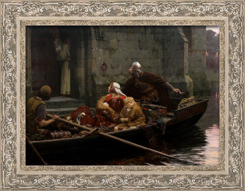 In Time of Peril – Edmund Blair Leighton, 1897