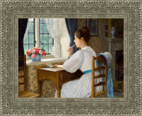 Silver frame