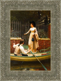 Silver frame