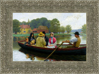 Silver frame
