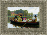 Silver frame