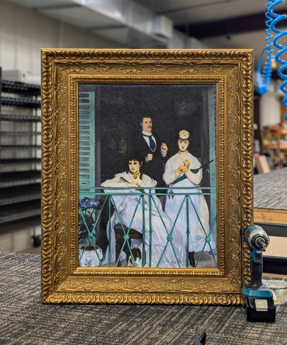 The Balcony – Édouard Manet, 1868–1869 - Canvas Classics