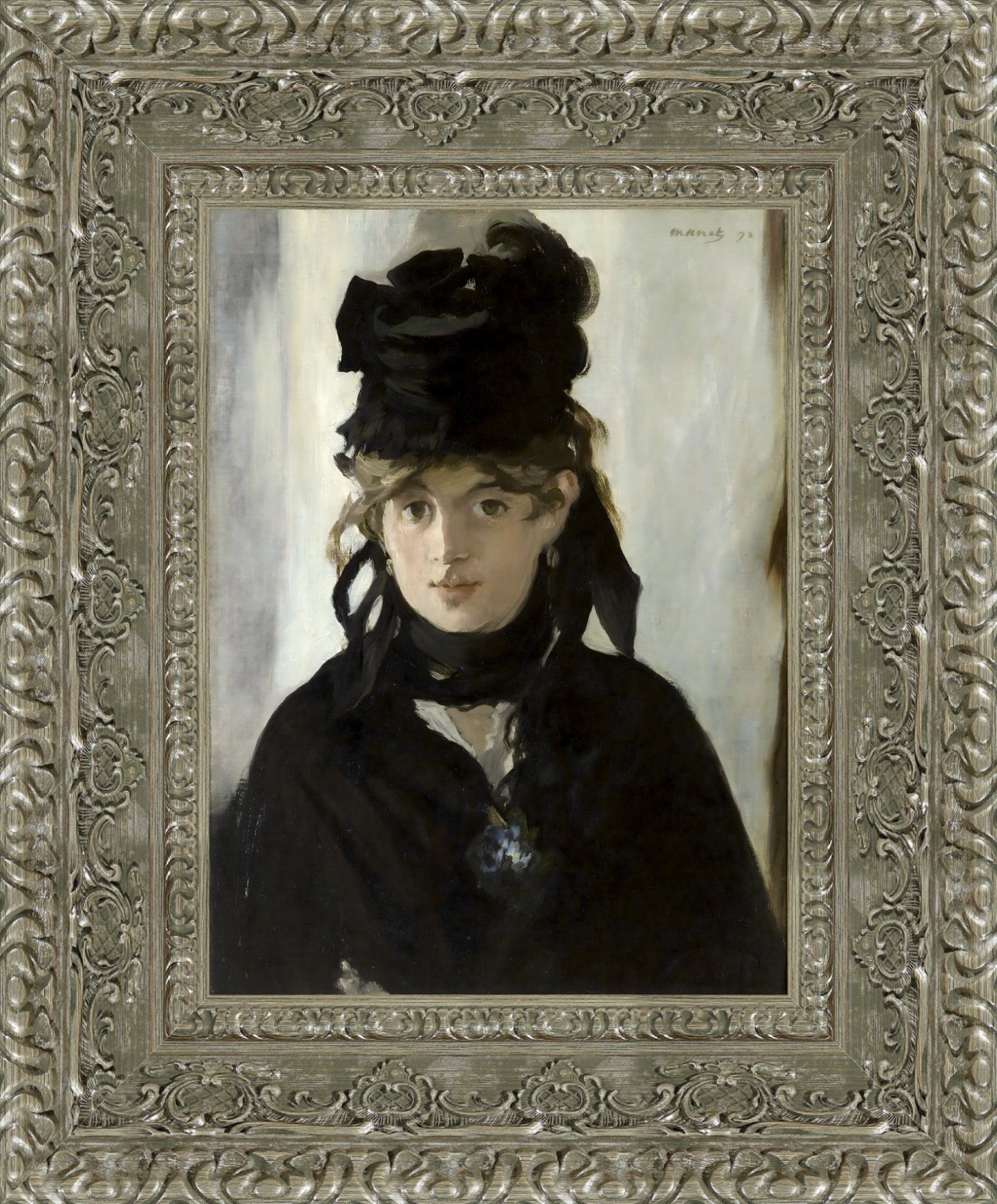 Berthe Morisot with a Bouquet of Violets