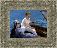 Silver frame
